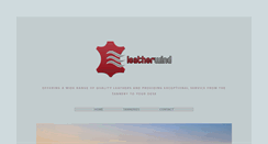 Desktop Screenshot of leatherwind.com